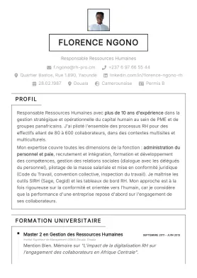 Modèle Contour