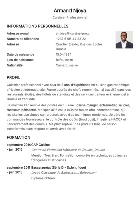 Modèle Essential
