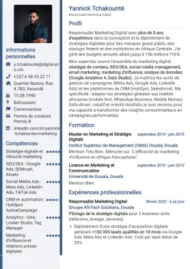 Modèle TabLeft